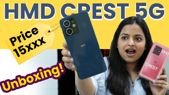 hmd crest 5g unboxing first impressions latest budget 5g smartphone with oled display watch video