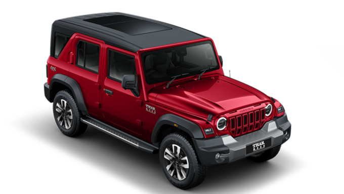 Mahindra Thar Roxx TANGO RED