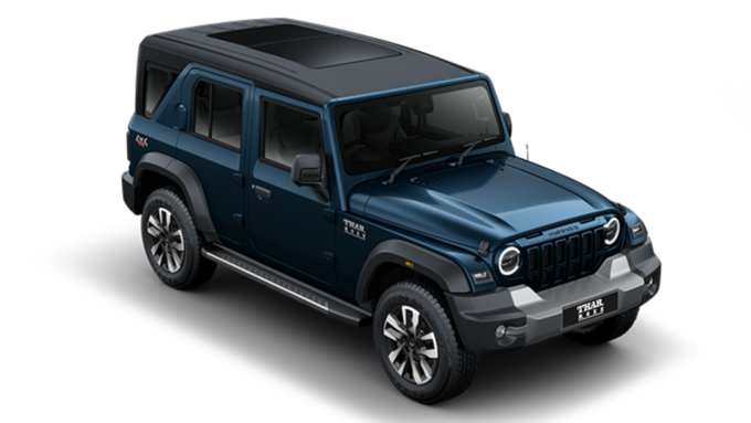 Mahindra Thar Roxx BATTLESHIP GREY