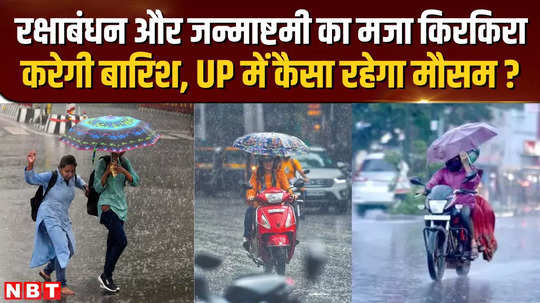 heavy rain alert in many districts of up