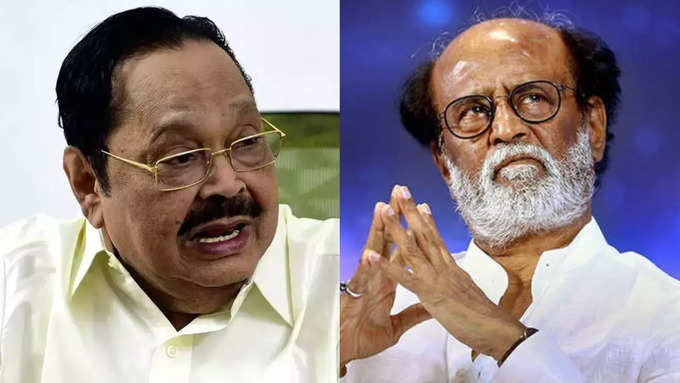 Duraimurugan vs Rajinikanth