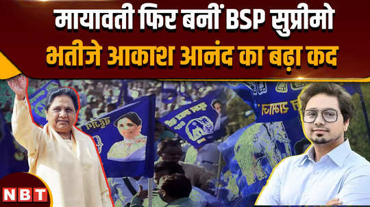 mayawati news mayawati crowned again party supremo elected in party meeting