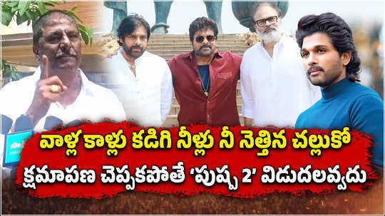 gannavaram janasena party leader chalamalasetty ramesh babu sensational comments on allu arjun