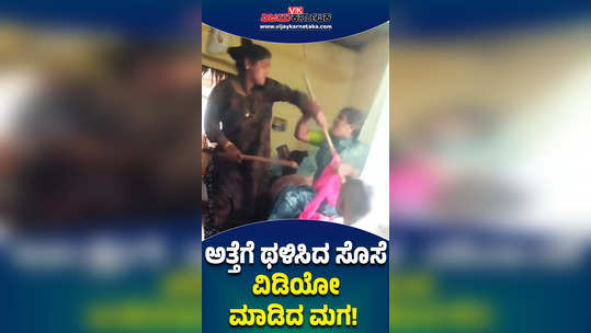 daughter in law beating abusing her mother in law domestic violence act in abbur channapatna