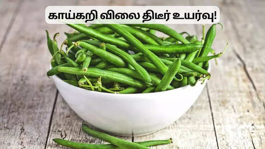 எகிறி அடித்த பீன்ஸ் விலை.. இன்றைய விலைப் பட்டியல்!