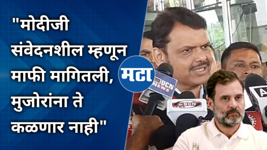 devendra fadnavis comment on rahul gandhi for rajkot fort statue case