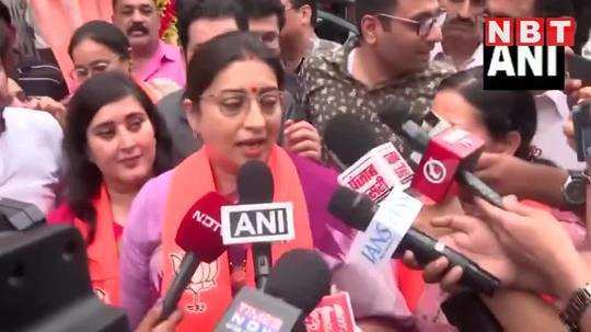 smriti irani talks about bjp national level membership campaign watch