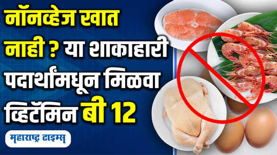 vitamin b12 foods for vegetarians and vegans know deficiency causes symptoms and treatment in marathi watch video