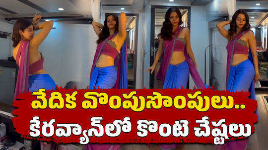 actress vedhika dance in vanity video