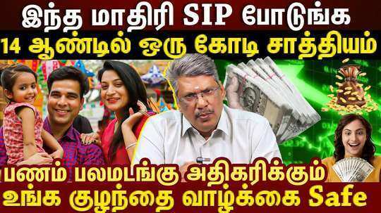 1 crore earning in 14 years in sip