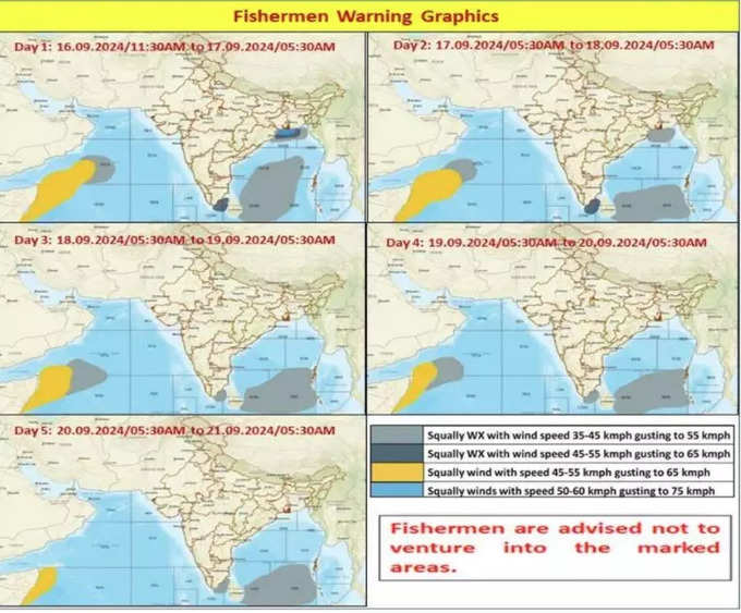 fishermen warning