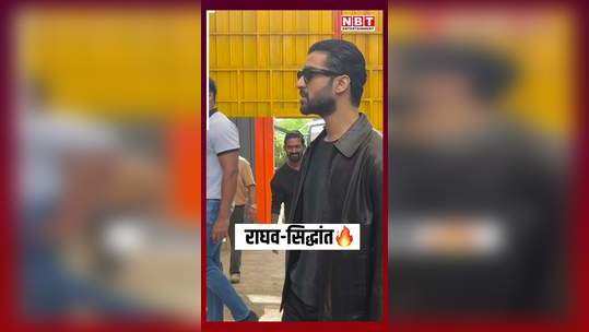 siddhant chaturvedi and raghav juyal upcoming film yudhra pramotion watch video