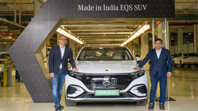 Made In India Mercedes Electric Car In India