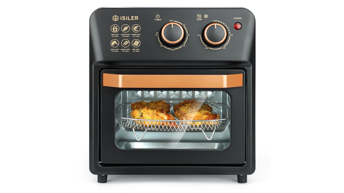 This air fryer oven with multicooking has made you a master of cooking