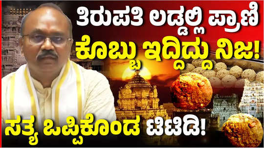 tirupati laddu row ghee sample founds beef tallow fish oil ttd blacklists ghee supplier