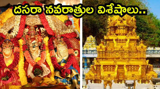 Navaratri Goddess: నవరాత్రుల వేళ బెజవాడ దుర్గమ్మ గుడిలో అమ్మవారిని ఏయే రూపాల్లో ఆరాధిస్తారో తెలుసా..