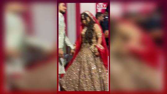 adnaan shaikh made a grand entry with his bride in his sangeet ceremony watch video