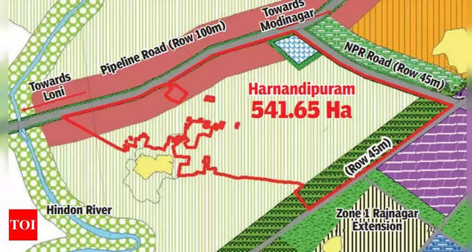 harnandi puram boundary