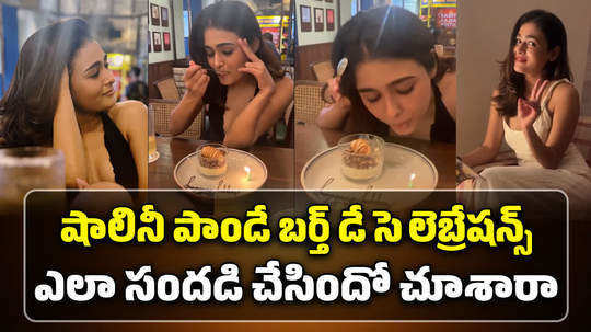 arjun reddy actress shalini pandey turns 31 birthday celebrations pics videos viral