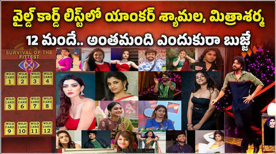 bigg boss 8 telugu 12 wild card entries to enter the house and super twist