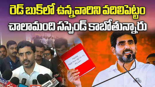 andhra pradesh minister nara lokesh comments on red book in visakhapatnam