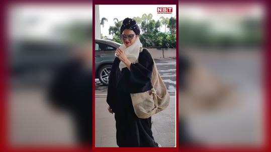 timeless beauty rekha spotted at mumbai airport in a very stylish style watch video