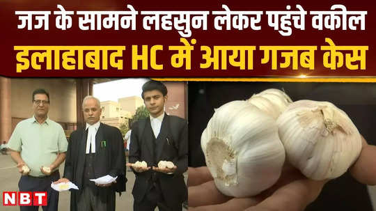 lawyers reached the court with chinese garlic