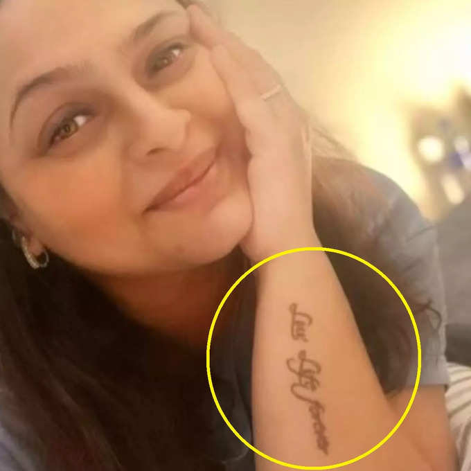 shilpa shirodkar tattoo