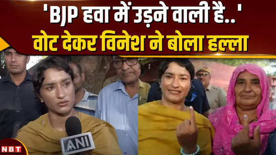 what appeal did vinesh phogat make to the people after casting her vote