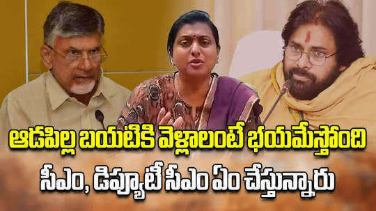 ex minister rk roja fires on chandrababu government over chittoor girl death