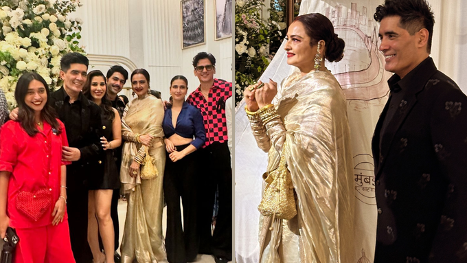 रेखा का दिखा वही पुराना अंदाज रेखा का दिखा वही पुराना अंदाज