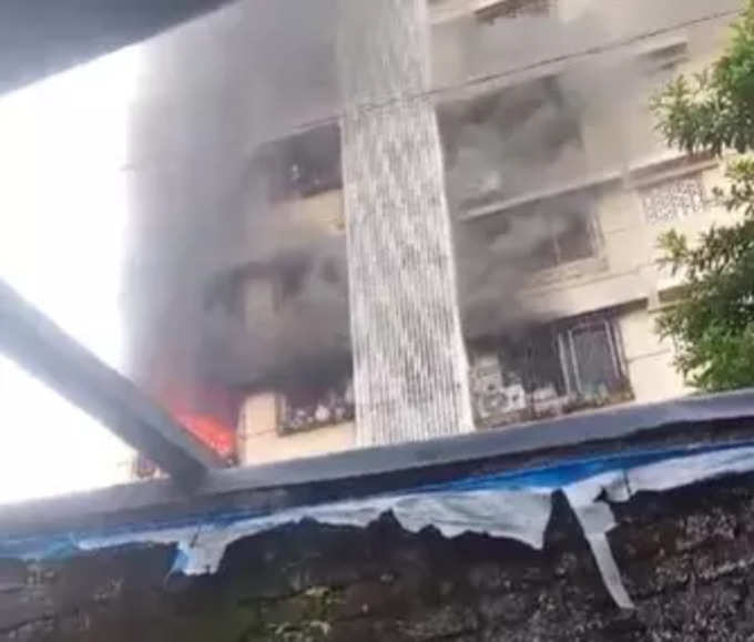 Mumbai Fire: माहीम मधील मोहित हाईट्स इमारतीला भीषण आग