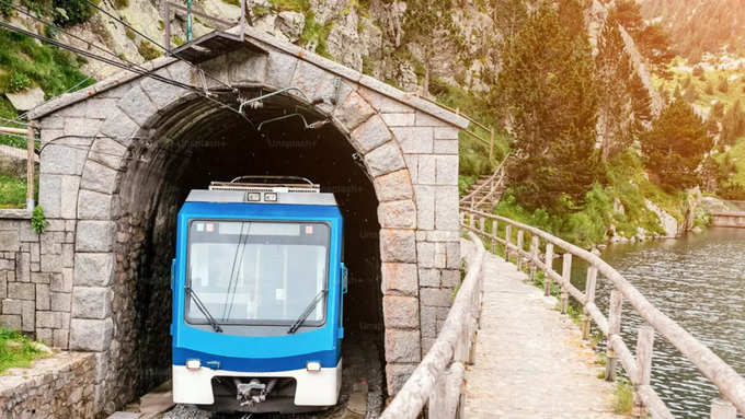 Goram Ghat can be reached only by train