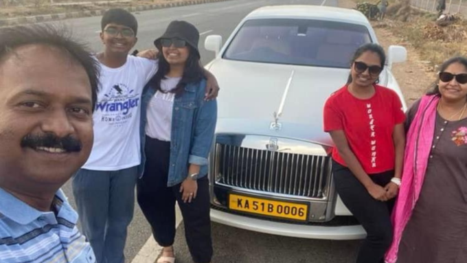 Rolls Royce Owner Barber In India