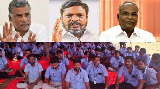 சாம்சங் தொழிலாளர்கள் போராட்டம்: திமுக கூட்டணிக் கட்சியினர் ஆதரவு!