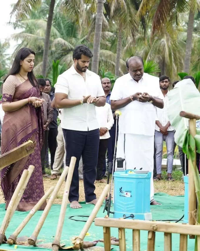 ಬಿಡದಿಯಲ್ಲೂ ಪೂಜೆ