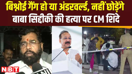 baba siddique murder cm eknath shinde said police will take strict action in this case in nagpur