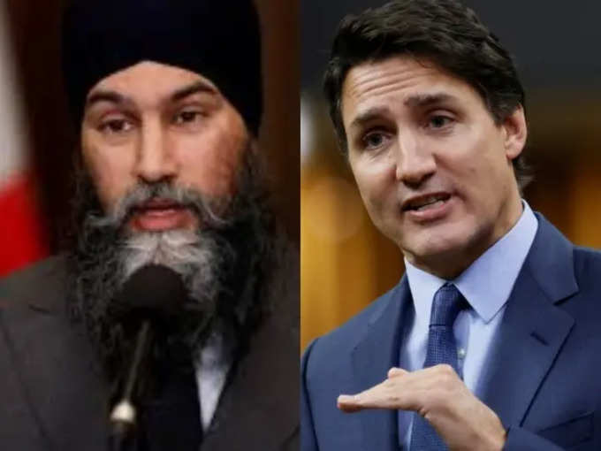 Jagmeet Singh & Justin Trudeau