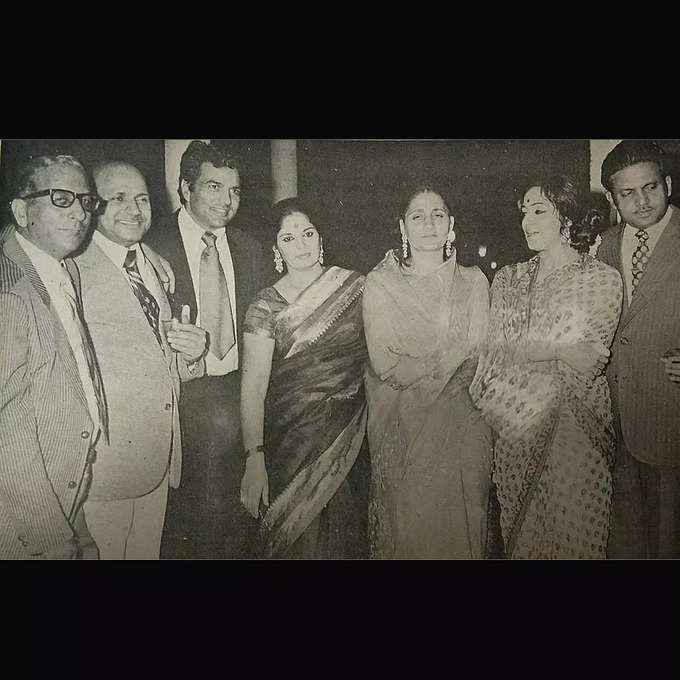 dharmendra hema prakash kaur first meeting