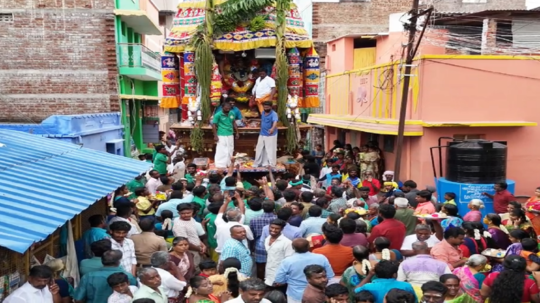 விருதுநகர் முத்தாலம்மன் கோவில் தேரோட்டம்... ஏராளமான பக்தர்கள் சாமி தரிசனம்!