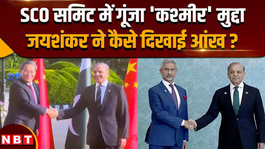 sco summit 2024 in pakistan s jaishankar talks with chinese pm li kiang in islamabad