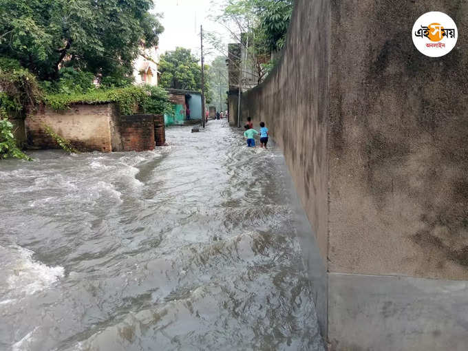 নিবেদিতা পার্ক জলের তলায়