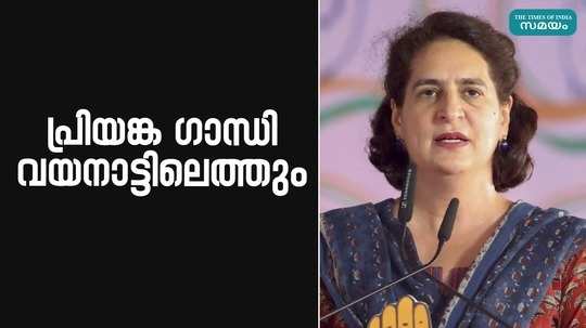 priyanka gandhi will visit wayanad for campaigning