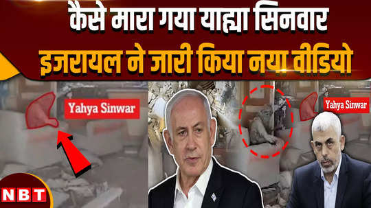 yahya sinwar was hiding israel released the video of the last operation