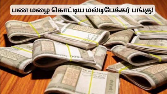 பண மழை கொட்டிய மல்டிபேக்கர் பங்கு.. கோடிகளில் லாபம்!