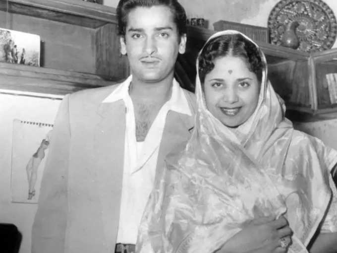 Shammi Kapoor Geeta Bali