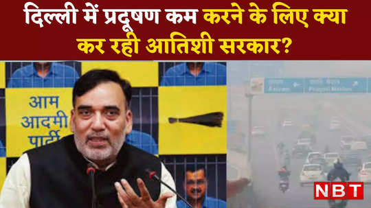 environment minister gopal rai makes a special appeal to delhi people air pollution