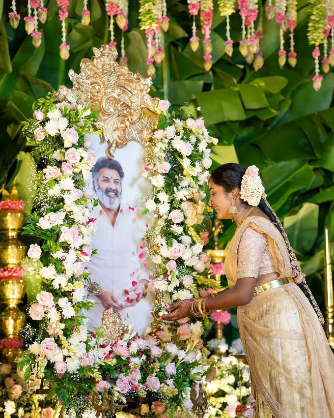 తారకరత్న కూతురు హాఫ్ శారీ ఫంక్షన్.. ఫొటోలు వైరల్