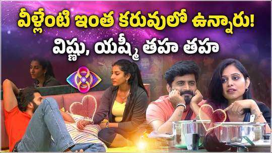 bigg boss telugu 8 yashmi nikhil prithvi vishnu priya love affairs watch video