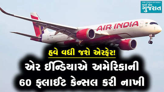 during pick season air india canceled 60 flights to usa